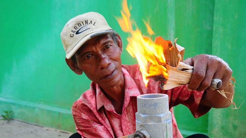 Memanfaatkan Gas Rawa di Desa Rajek Grobogan - Bagian 1