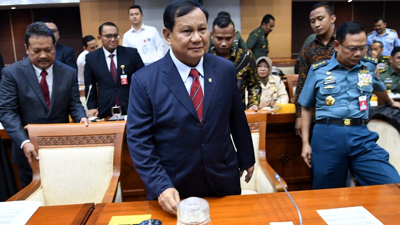 Foto-Foto Menhan Prabowo Ikuti Raker Perdana bersama Komisi I DPR - Bagian 2