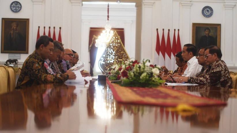 KPU Serahkan Laporan Penyelenggaraan Pemilu 2019 kepada Presiden Jokowi - Bagian 3