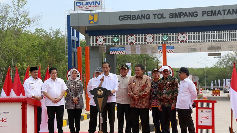 Presiden Jokowi Resmikan Jalan Tol Terpanjang di Indonesia, Total 189 Km - Bagian 3