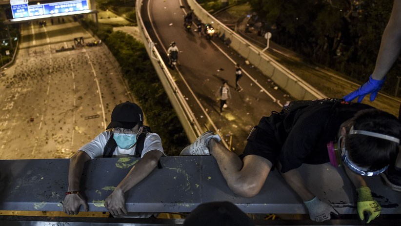 Foto-Foto Pilihan Aksi Demonstrasi di Hong Kong - Bagian 2