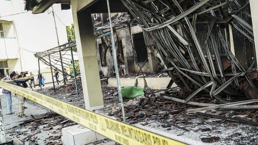 Begini Suasana SMK Yadika 6 Bekasi Pascakebakaran - Bagian 2