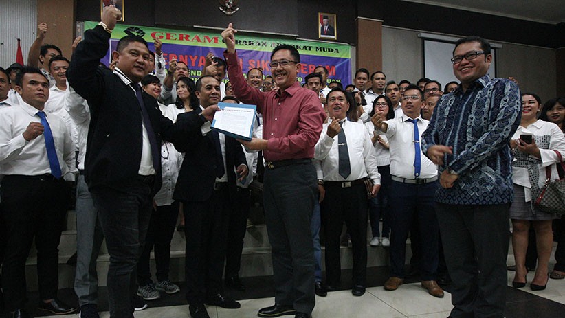 Gerakan Advokat Muda Dukung Otto Hasibuan Pimpin Peradi - Bagian 1