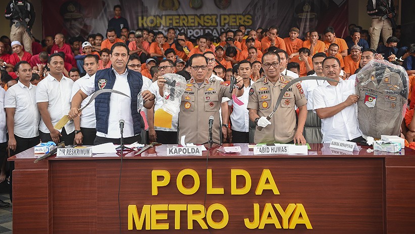 Polisi Amankan 3.314 Preman saat Operasi Sikat Jaya 2019 - Bagian 1