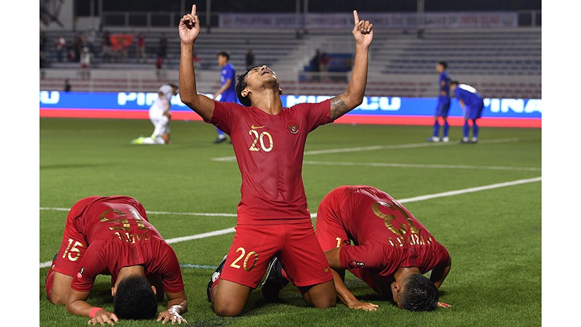 Foto-Foto Timnas Indonesia Kalahkan Thailand 2-0 pada Pertandingan SEA Games 2019 - Bagian 3