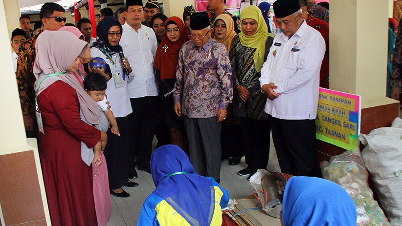 Wapres Ma'ruf Amin Tinjau Penanganan Stunting di Malang - Bagian 1