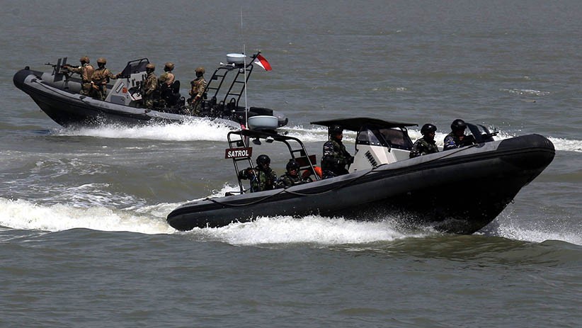 Latihan Gabungan Pengamanan Pelabuhan dan Alur Pelayaran di Surabaya - Bagian 4