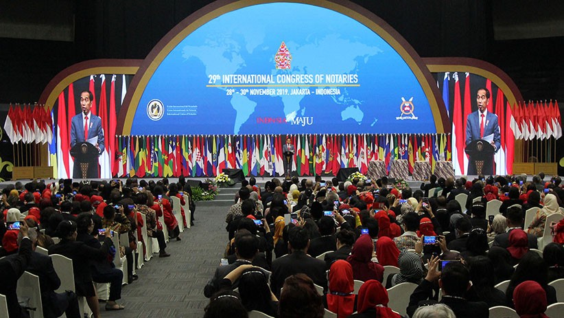 Presiden Jokowi Buka Kongres Notaris Dunia - Bagian 2