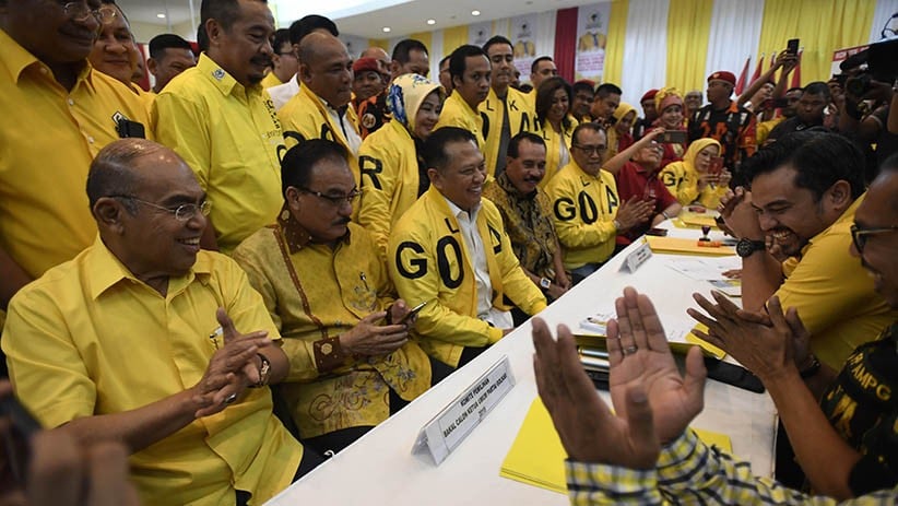 Bambang Soesatyo Resmi Daftar Calon Ketua Umum Golkar - Bagian 3