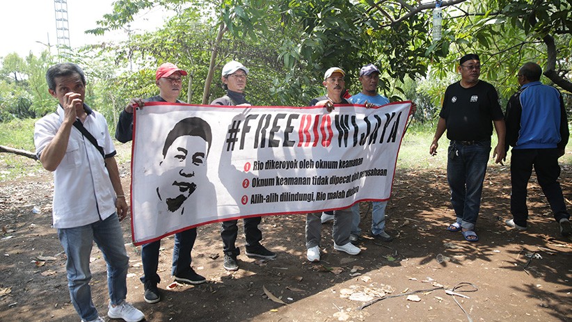 Aksi Solidaritas untuk Aktivis SP JICT yang Ditahan Terus Berlanjut - Bagian 3