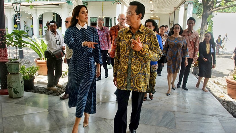Putri Mahkhota Kerajaan Denmark Berkunjung ke Keraton Yogyakarta dan Borobudur - Bagian 1