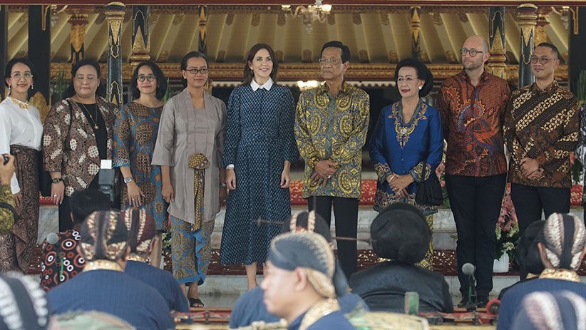 Putri Mahkhota Kerajaan Denmark Berkunjung ke Keraton Yogyakarta dan Borobudur - Bagian 2