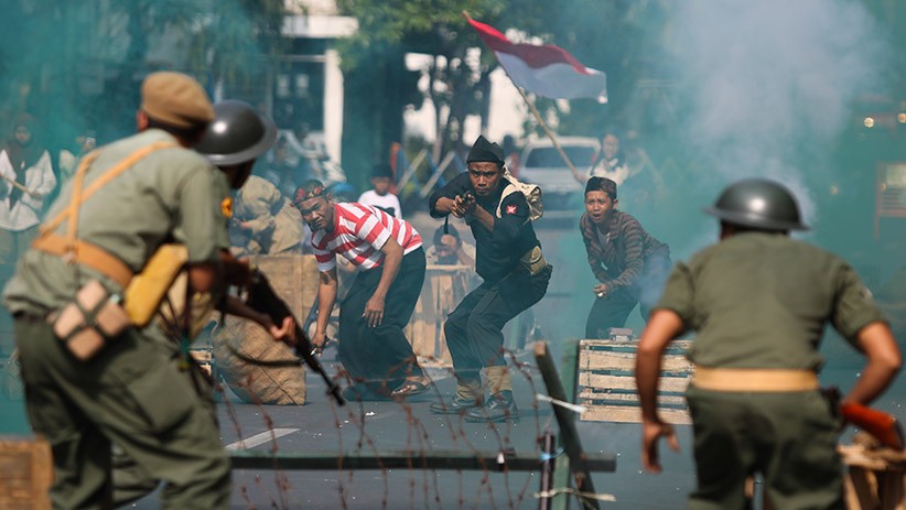 Drama Teatrikal Kegigihan Warga Mulyorejo Berjuang Melawan Tentara Inggris - Bagian 1