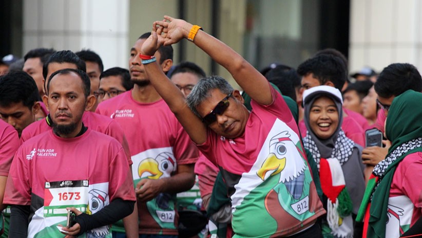 Ratusan Warga Ikuti Run for Palestine 2019 - Bagian 3