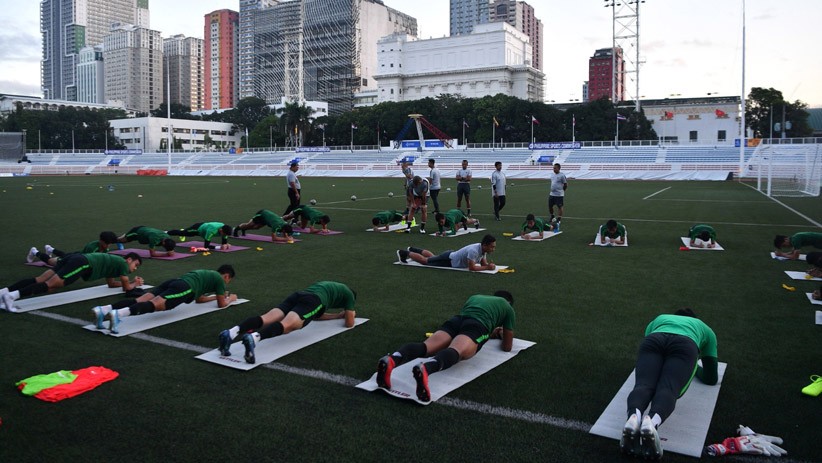 Melihat Timnas U-23 Indonesia Latihan Jelang Final SEA Games 2019 - Bagian 1