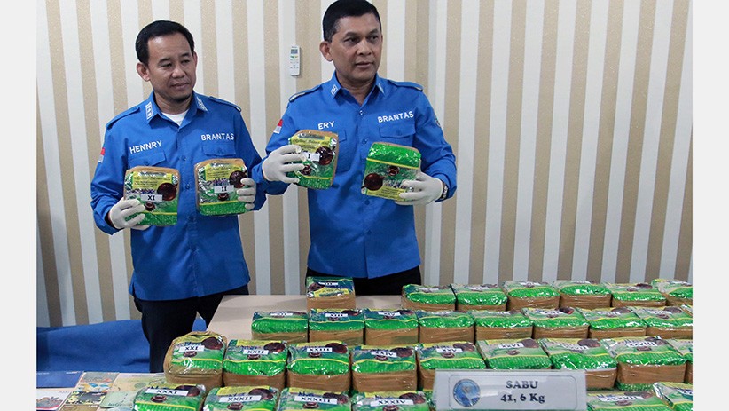 BNN Amankan 41,6 Kg Sabu dari Jaringan Lapas di Lampung - Bagian 1
