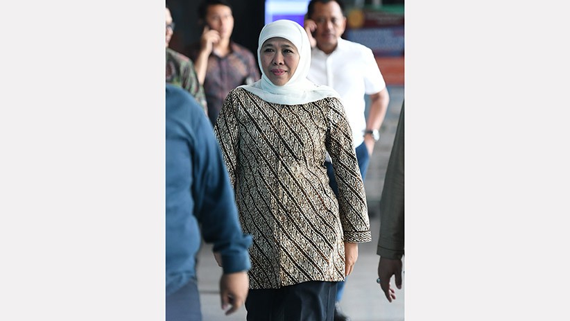 Tiba di Tipikor, Khofifah Jadi Saksi Kasus Suap Romahurmuziy - Bagian 2