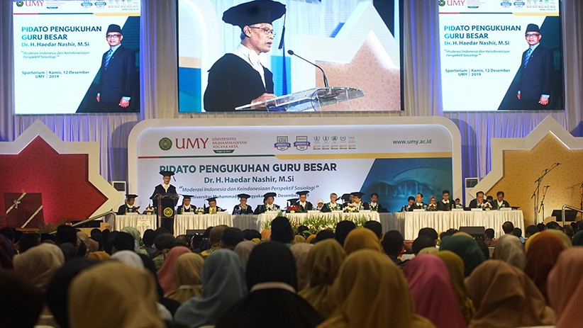 Haedar Nashir Dikukuhkan sebagai Guru Besar Universitas Muhammadiyah Yogyakarta - Bagian 2