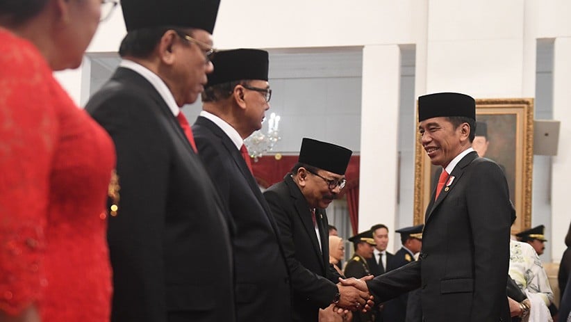 Presiden Jokowi Lantik Sembilan Wantimpres Periode 2019-2024 - Bagian 1