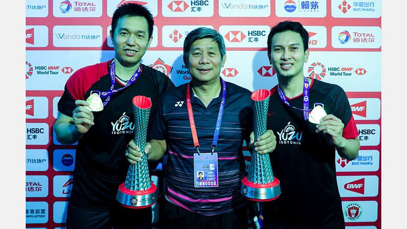 Ekspresi Kemenangan Ahsan/Hendra Juara BWF World Tour Finals 2019 - Bagian 2