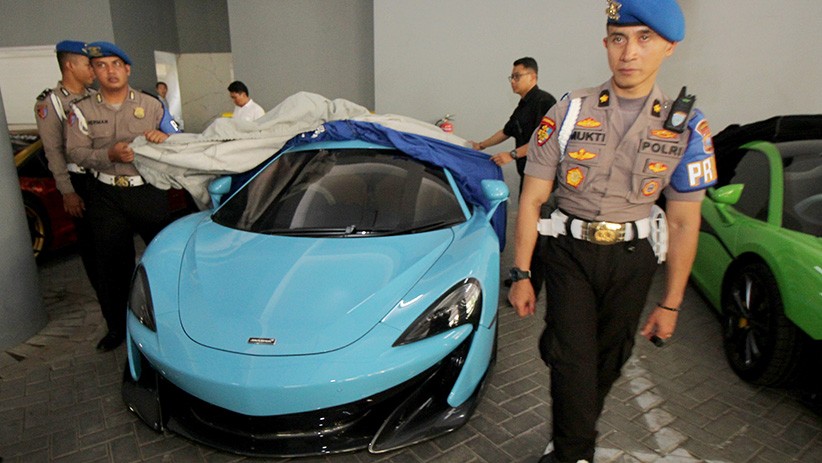 Ini Alasan Polda Jatim Baru Periksa 5 dari 14 Unit Mobil Mewah yang Dikandangkan