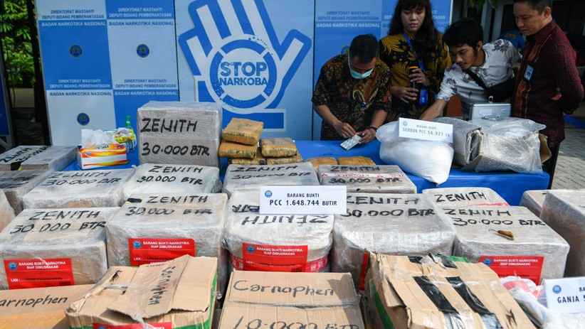 BNN Musnahkan 1,6 Juta Pil PCC dan 2.015 Butir Ekstasi - Bagian 2