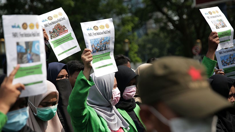 Aksi Solidaritas Dukung Muslim Uighur di Depan Kedubes China - Bagian 4
