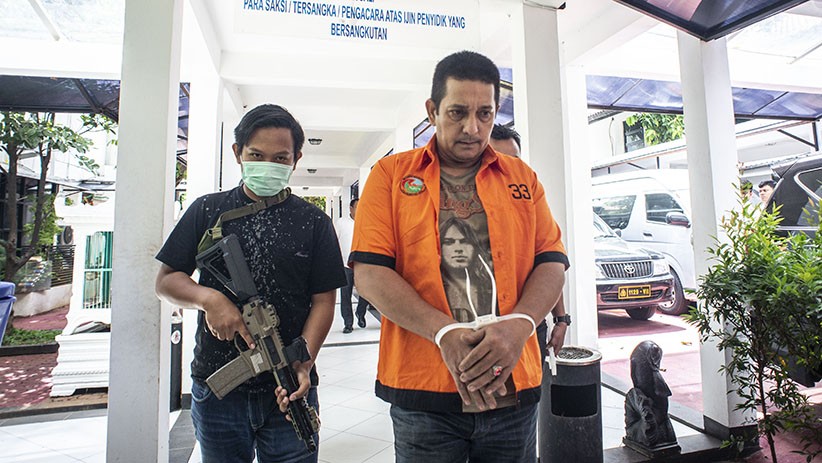 Ibra Azhari Kembali Terlibat Kasus Narkoba, Begini Ekspresi saat Ditangkap - Bagian 1