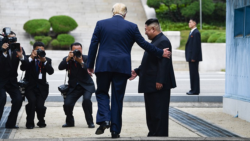 Foto-Foto Peristiwa 2019, Pertemuan Trump dan Kim Jong Un hingga Krisis Hong Kong - Bagian 6