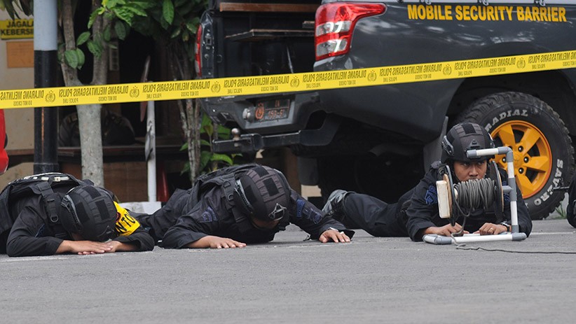 Antisipasi Teror Jelang Tahun Baru, Polda Jateng Gelar Simulasi Pengamanan - Bagian 1