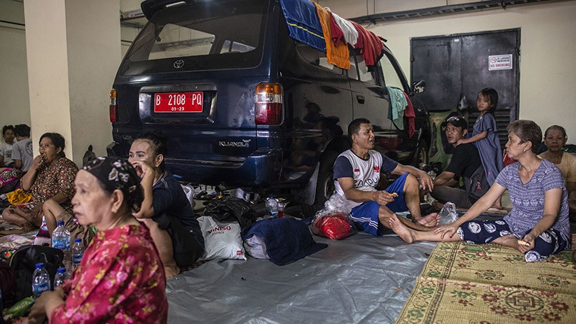 Begini Kondisi Pengungsi Korban Banjir Kampung Pulo - Bagian 2