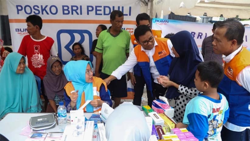 BRI Berikan Pengobatan Gratis kepada 500 KK Korban Banjir di Tambun Bekasi - Bagian 1