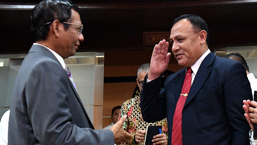 Pimpinan KPK Bertemu Menko Polhukam Mahfud MD - Bagian 2