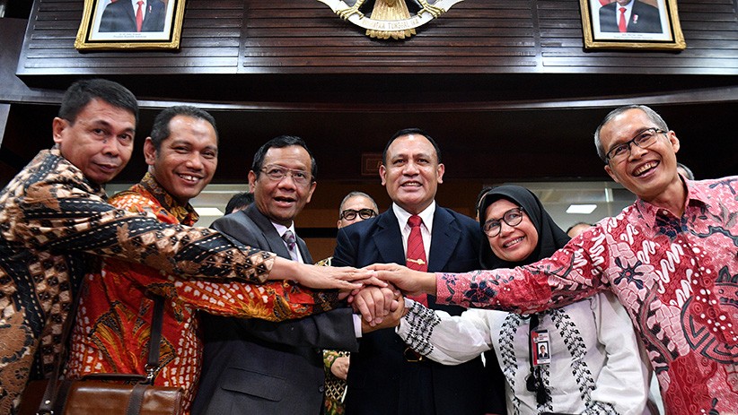 Pimpinan KPK Bertemu Menko Polhukam Mahfud MD - Bagian 1