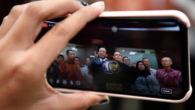 Pimpinan KPK Bertemu Menko Polhukam Mahfud MD - Bagian 3