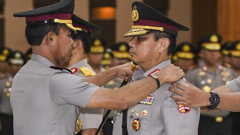 Kapolri Lantik Komjen Gatot Eddy Pramono sebagai Wakapolri - Bagian 3