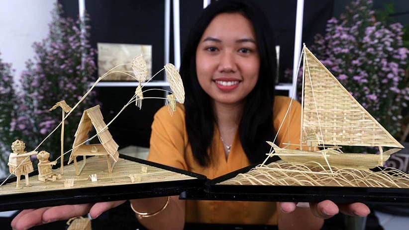 Kreatif, Mahasiswi Ini Buat Suvenir Permainan Tradisional Berbahan Ampas Tebu - Bagian 1