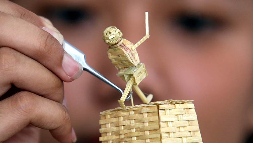 Kreatif, Mahasiswi Ini Buat Suvenir Permainan Tradisional Berbahan Ampas Tebu - Bagian 2