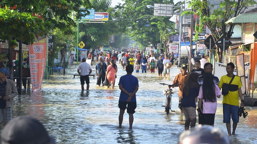 Hujan Deras Guyur Grobogan, Sekolah dan Rumah Sakit Terendam Banjir - Bagian 2