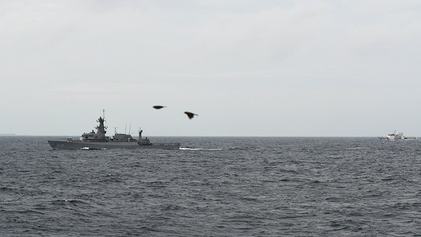 KRI Usman Harun-359 bersama Kapal Bakamla Patroli di Laut Natuna - Bagian 1