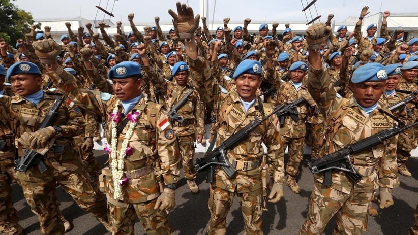 117 Pasukan Penjaga Perdamaian Pasmar 2 Marinir Kembali ke Tanah Air - Bagian 3