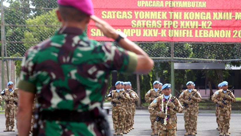 117 Pasukan Penjaga Perdamaian Pasmar 2 Marinir Kembali ke Tanah Air - Bagian 4