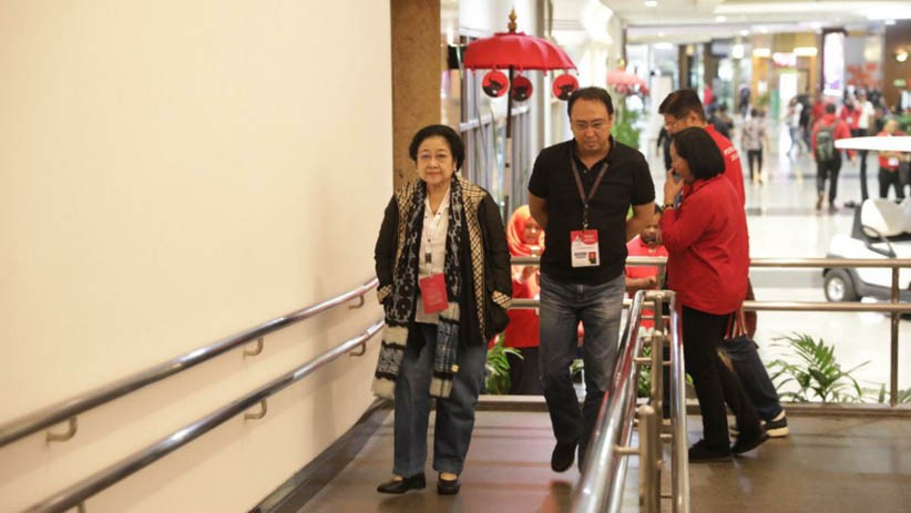 Disupiri Prananda, Megawati Pantau Situasi Pelaksanaan Rakernas I PDIP - Bagian 4