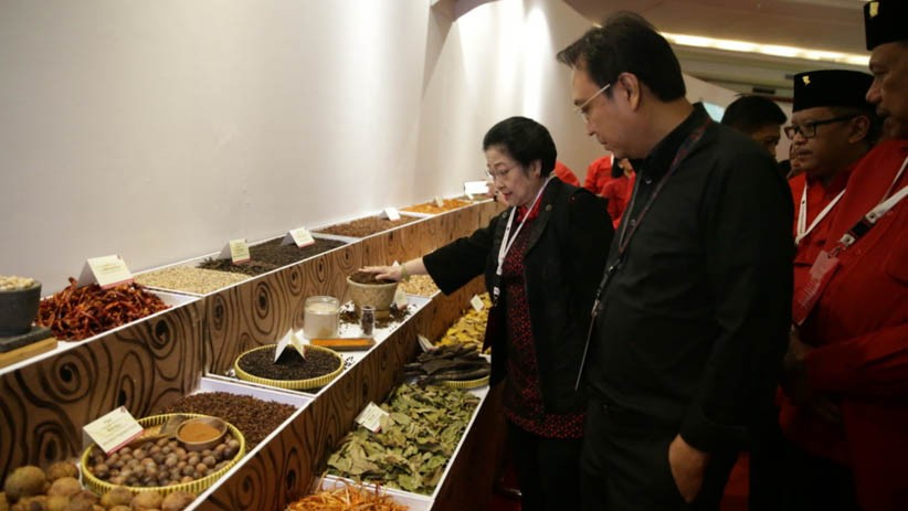 Megawati dan Prananda Kunjungi Pameran Rempah-Rempah - Bagian 4