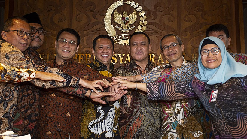 Pimpinan KPK Gelar Pertemuan dengan Ketua MPR - Bagian 1