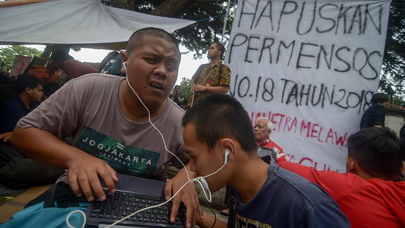 32 Mahasiswa Tunanetra Tinggal di Trotoar usai Diusir dari Asrama Wyata Guna - Bagian 2