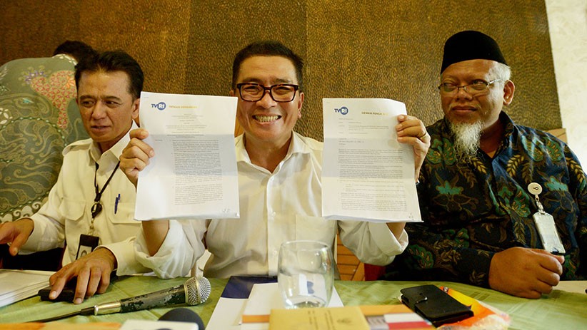 Senyum Helmy Yahya Sikapi Pemberhentian sebagai Direktur Utama TVRI - Bagian 3