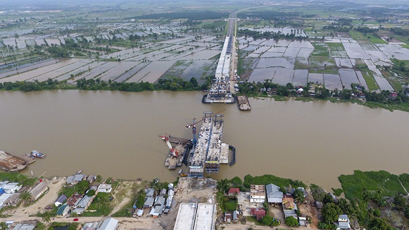 Melihat Progres Pembangunan Tol Trans Sumatera Ruas Kapal Betung - Bagian 3