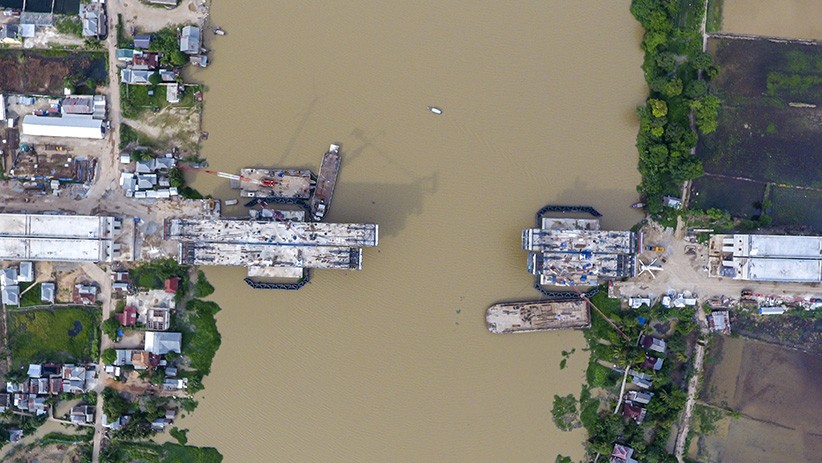 Melihat Progres Pembangunan Tol Trans Sumatera Ruas Kapal Betung - Bagian 4