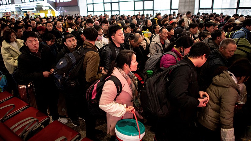 Jutaan Warga China Mudik ke Kampung Halaman untuk Merayakan Imlek - Bagian 2